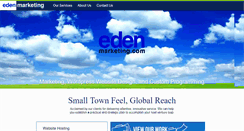 Desktop Screenshot of edenmarketing.com